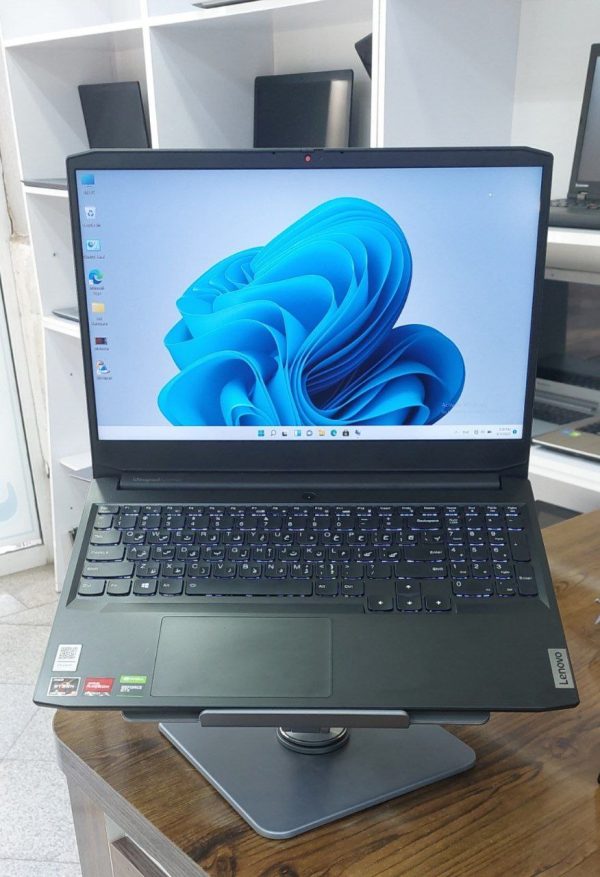 لپ تاپ لنوو مدل Lenovo Ideapad Gaming 3 15ACH6 Cpu Ryzen 5 5600H Ram 8g M.2 512 Vga 4g GTX 1650 - تصویر 2