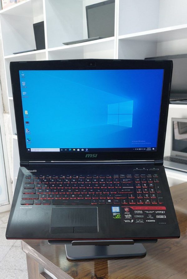 لپ تاپ MSI GE62 6QF Apache Pro Cpu i7 6700HQ Ram 16g Hdd 1t Vga 3g GTX 970 - تصویر 2