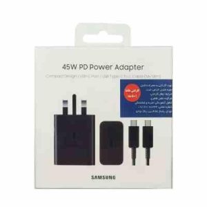 شارژر موبایل سامسونگ 45w با کابل