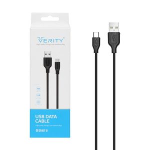کابل شارژ type-c مدل VERITY CB 3146T-B
