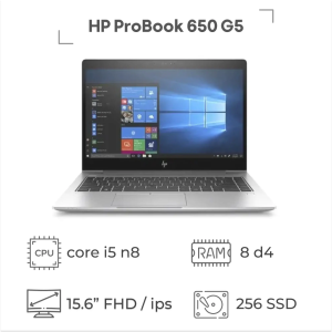 لپ تاپ HP مدل ProBook 650 G5 Core i5 / 8GB RAM / 256GB SSD