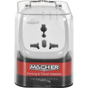 تبدیل برق 3×2 MACHER تایمر دار