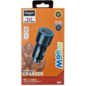 شارژر فندکی 66 W فست شارژ ouger t41