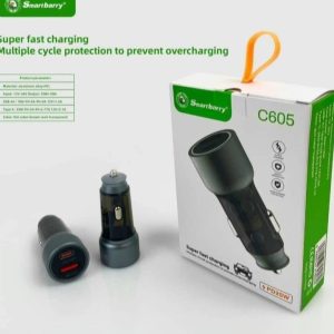 شارژر فندکی SMARTBARRY – C605 – PD25W
